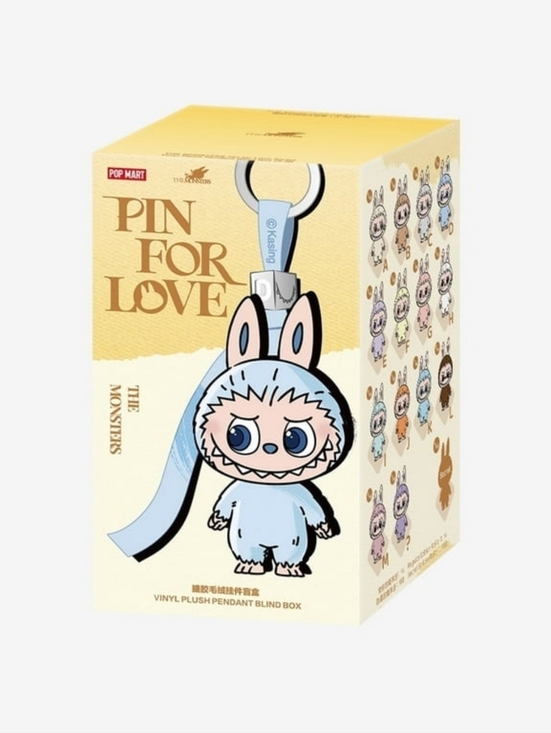 POP MART Other - Pop Mart THE MONSTERS (Labubu) Pin for Love Series-Vinyl Plush Pendant Blind Box